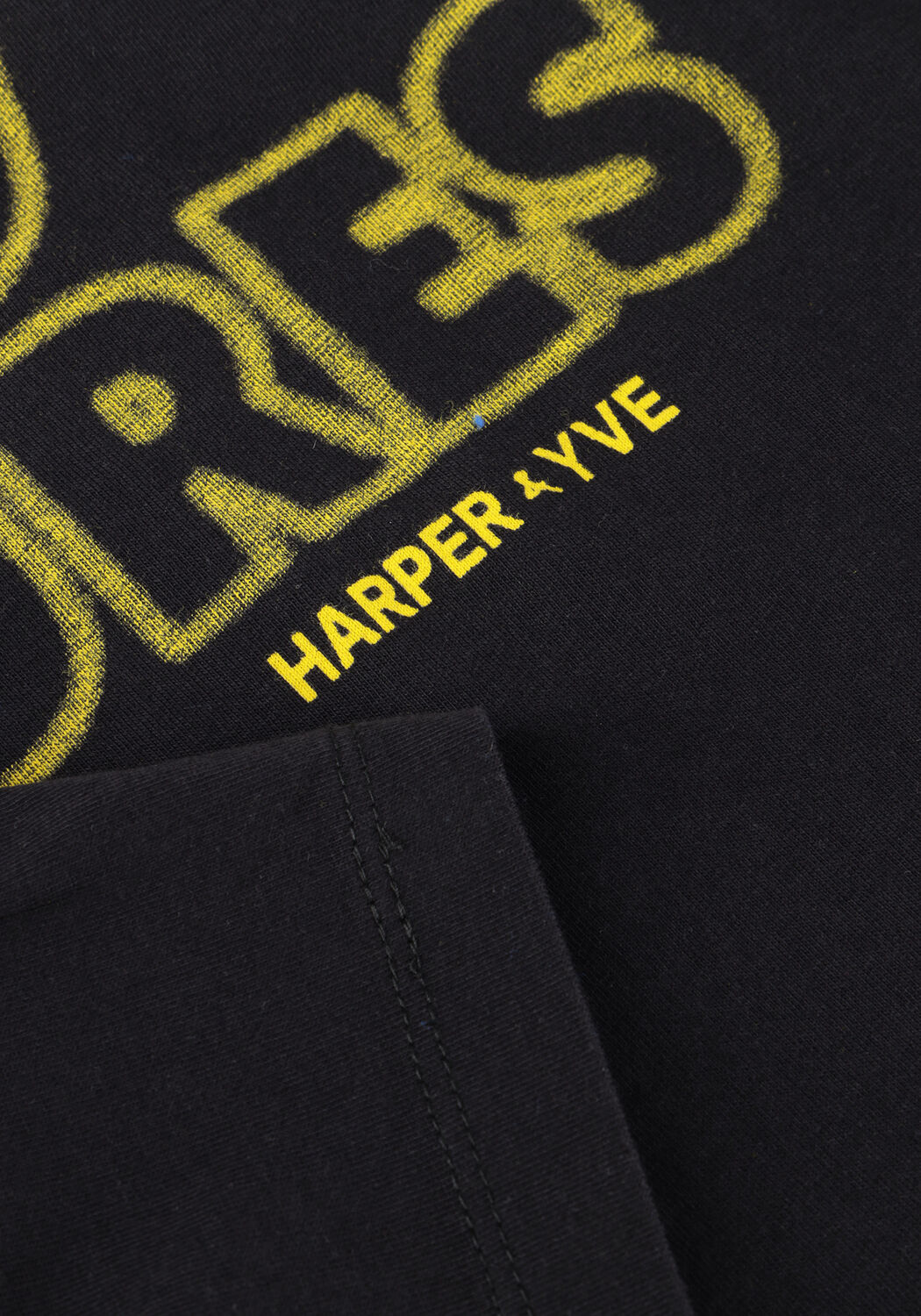 Zwarte HARPER & YVE T-shirt EMBRACE-SS - large