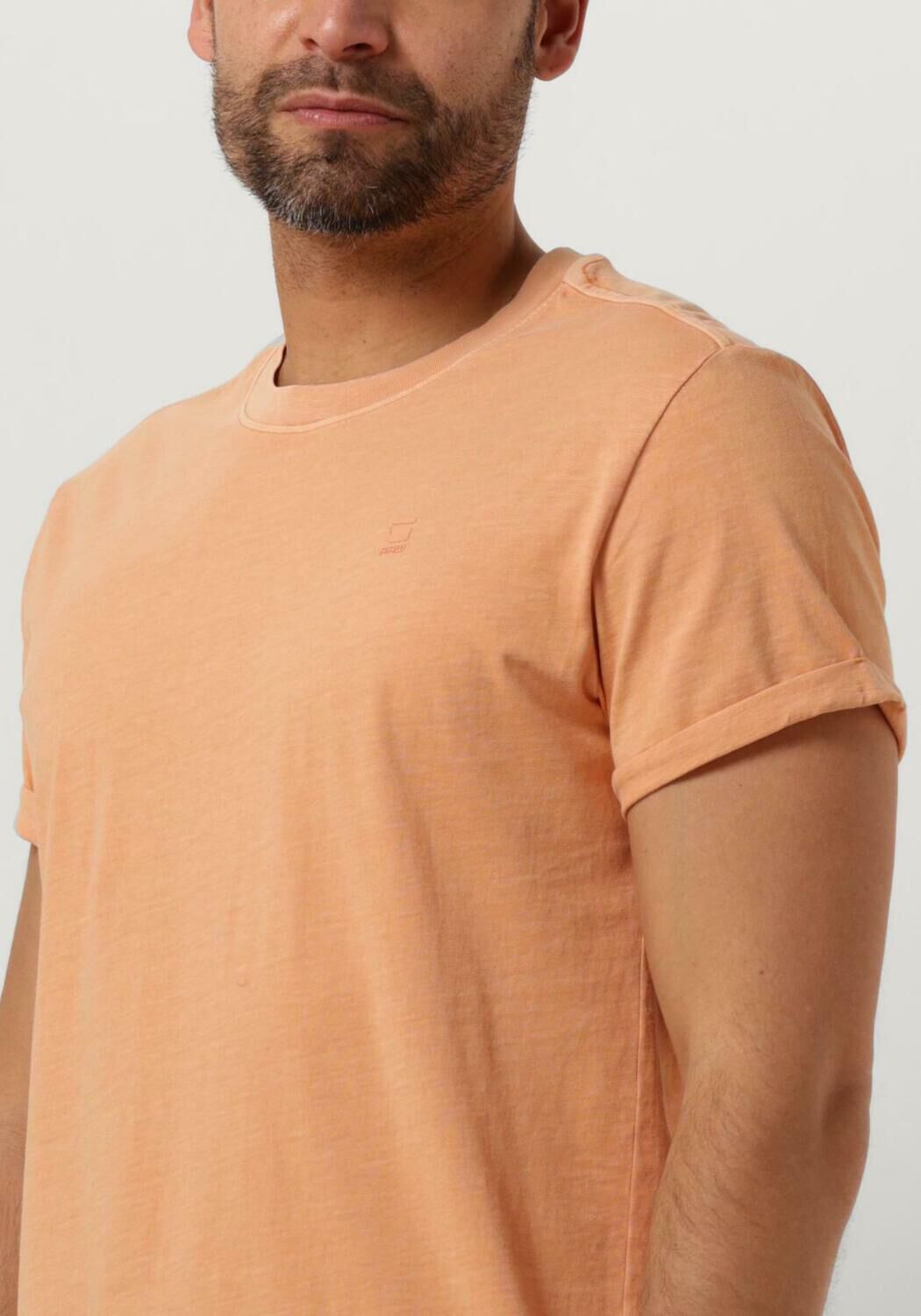 G-STAR RAW Heren Polo's & T-shirts Lash R T S s Oranje