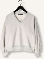 Lichtgrijze YDENCE Trui SWEATER KYOMI Lichtgrijze YDENCE Trui SWEATER KYOMI - medium