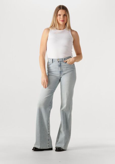 Lichtblauwe 7 FOR ALL MANKIND Flared jeans MODERN DOJO FROZEN - large