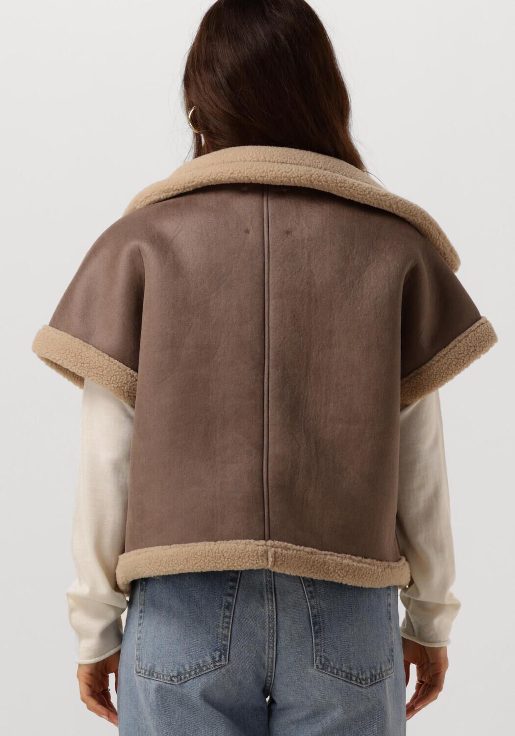 NUKUS Dames Blazers Athena Gilet Taupe