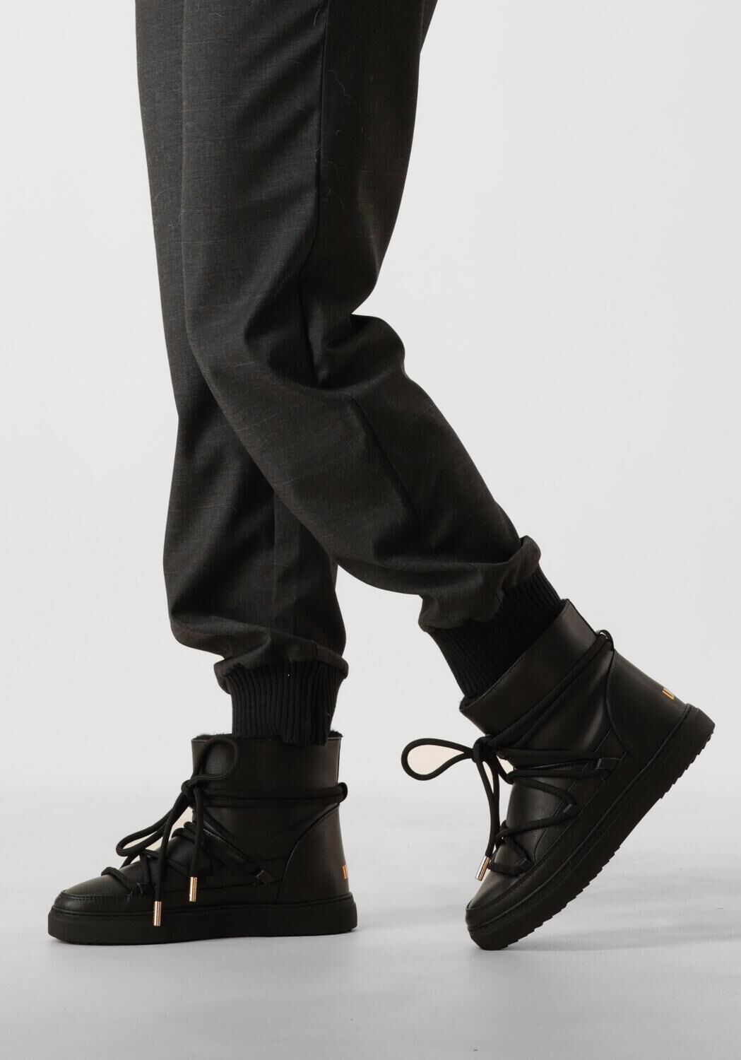 Zwarte INUIKII Vachtlaarzen GRAPE - large