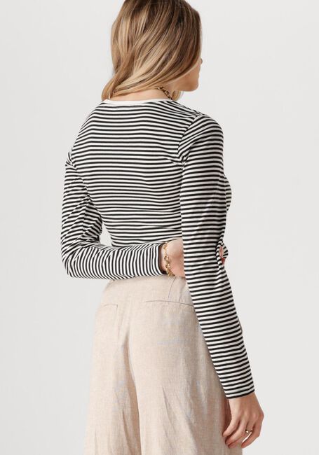 Grijze MSCH COPENHAGEN Tops & T-shirts MSCHGEMMA HADREA O TOP STP - large