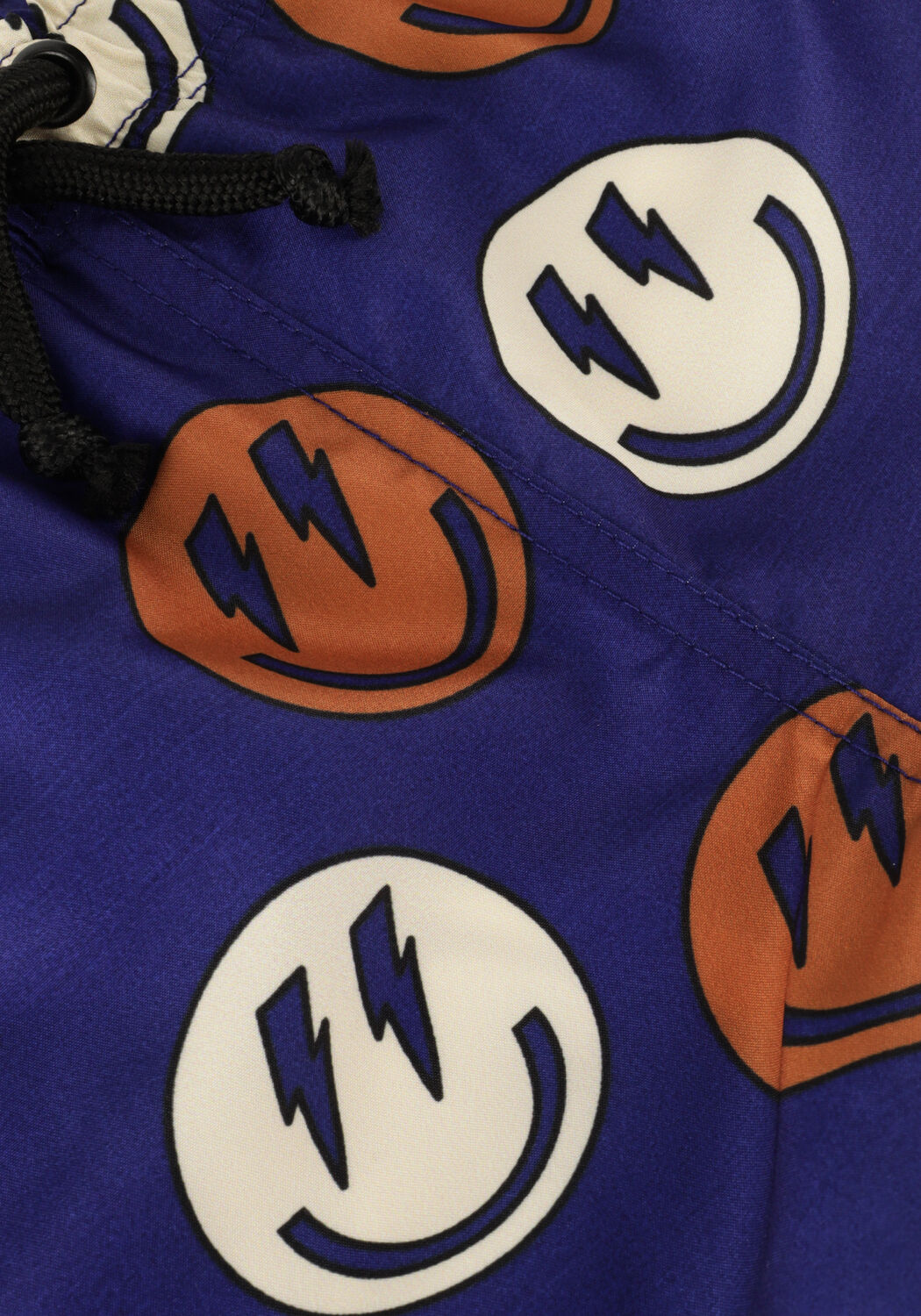 Donkerblauwe CARLIJNQ Zwembroeken SMILIES - SWIM SHORT (LOOSE FIT) - large