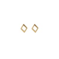 Gouden ATLITW STUDIO Oorbellen PETITE EARRINGS RHOMB - medium