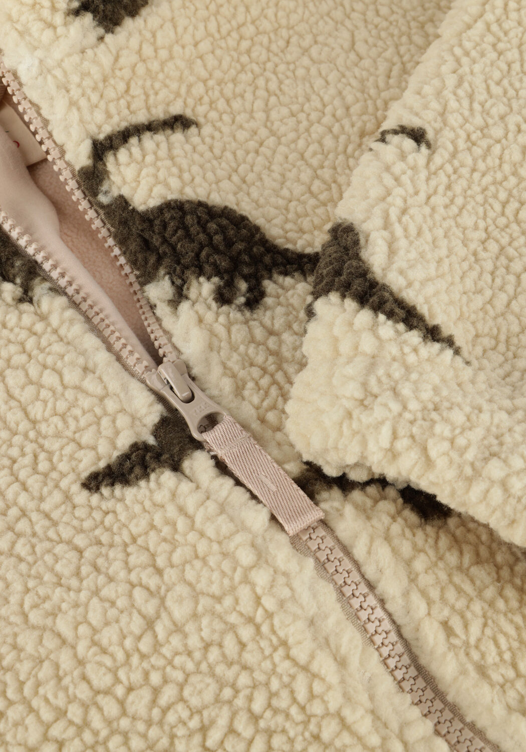 Beige KONGES SLOJD Teddy jas JODY TEDDY JACKET - large