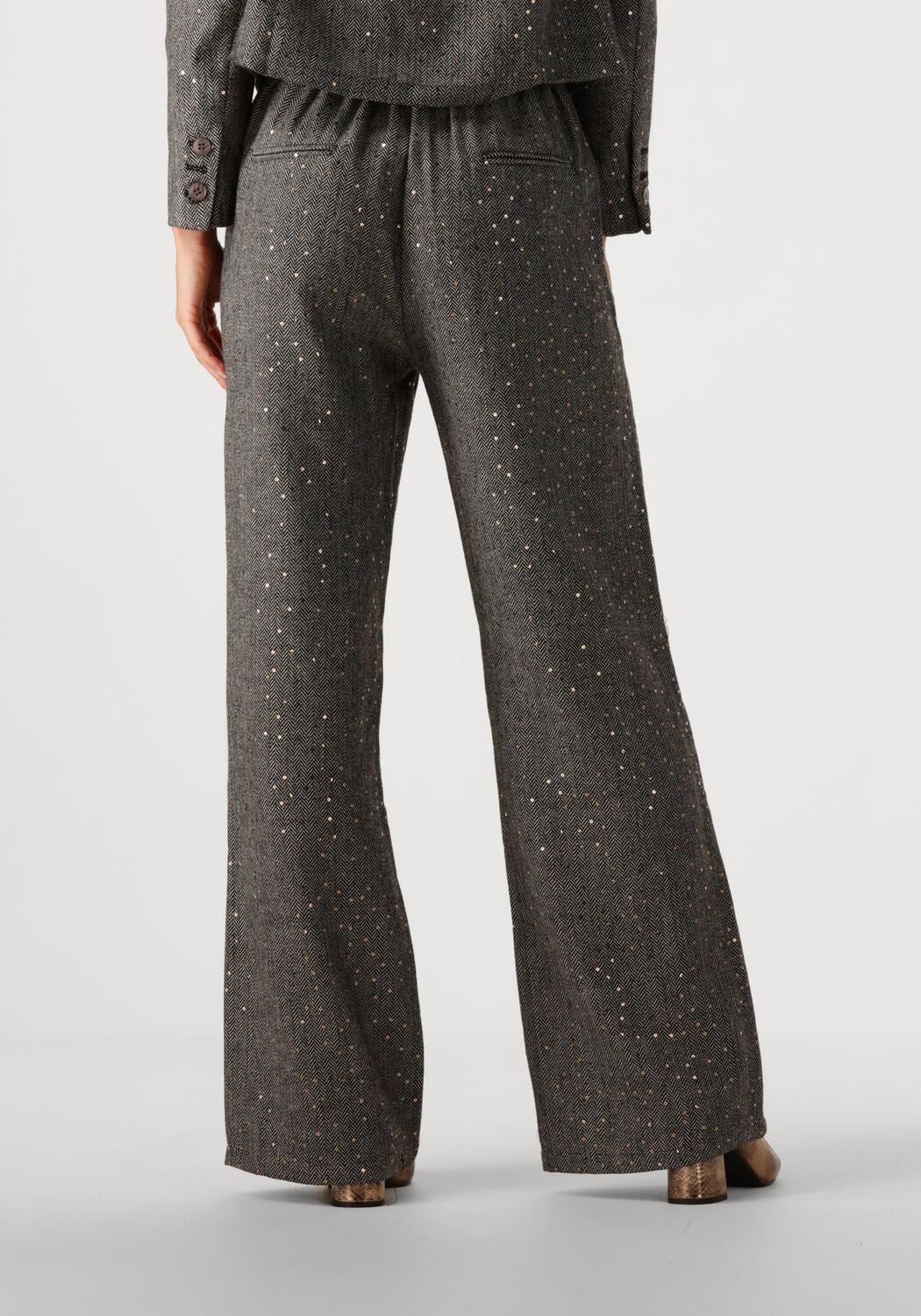 YDENCE Dames Broeken Pants Erin Zwart