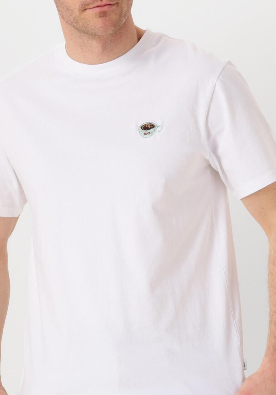 FORÉT Forét Heren Polo's & T-shirts Element T-shirt Wit