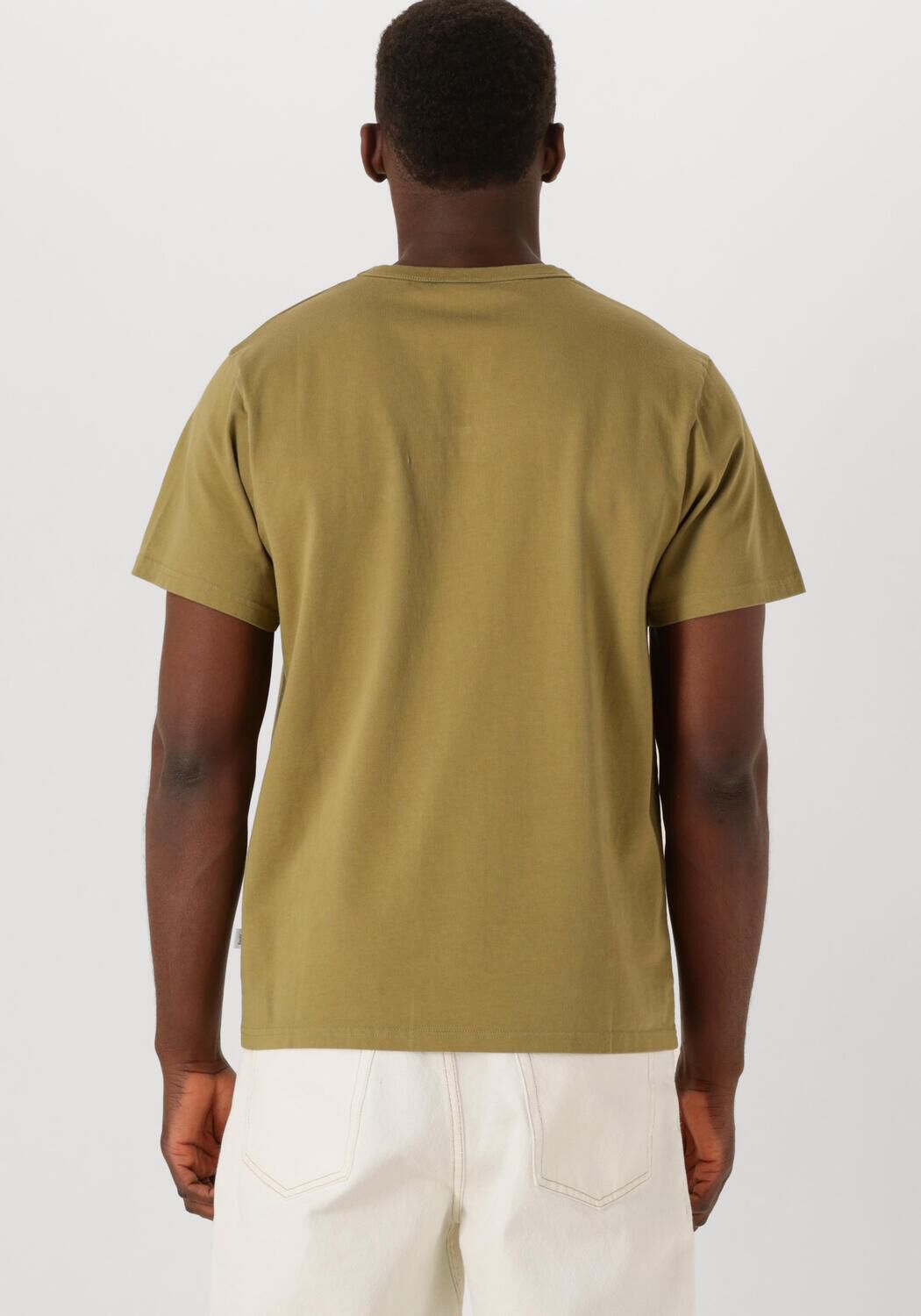 FORÉT Forét Heren Polo's & T-shirts Oak T-shirt Groen