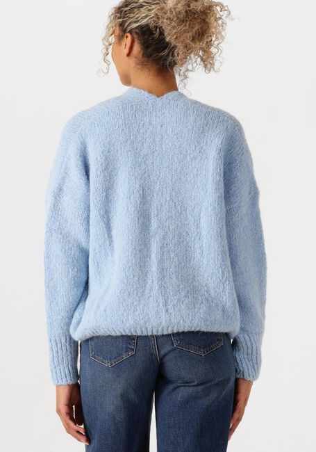 Lichtblauwe KNIT-TED Vest BECKY - large