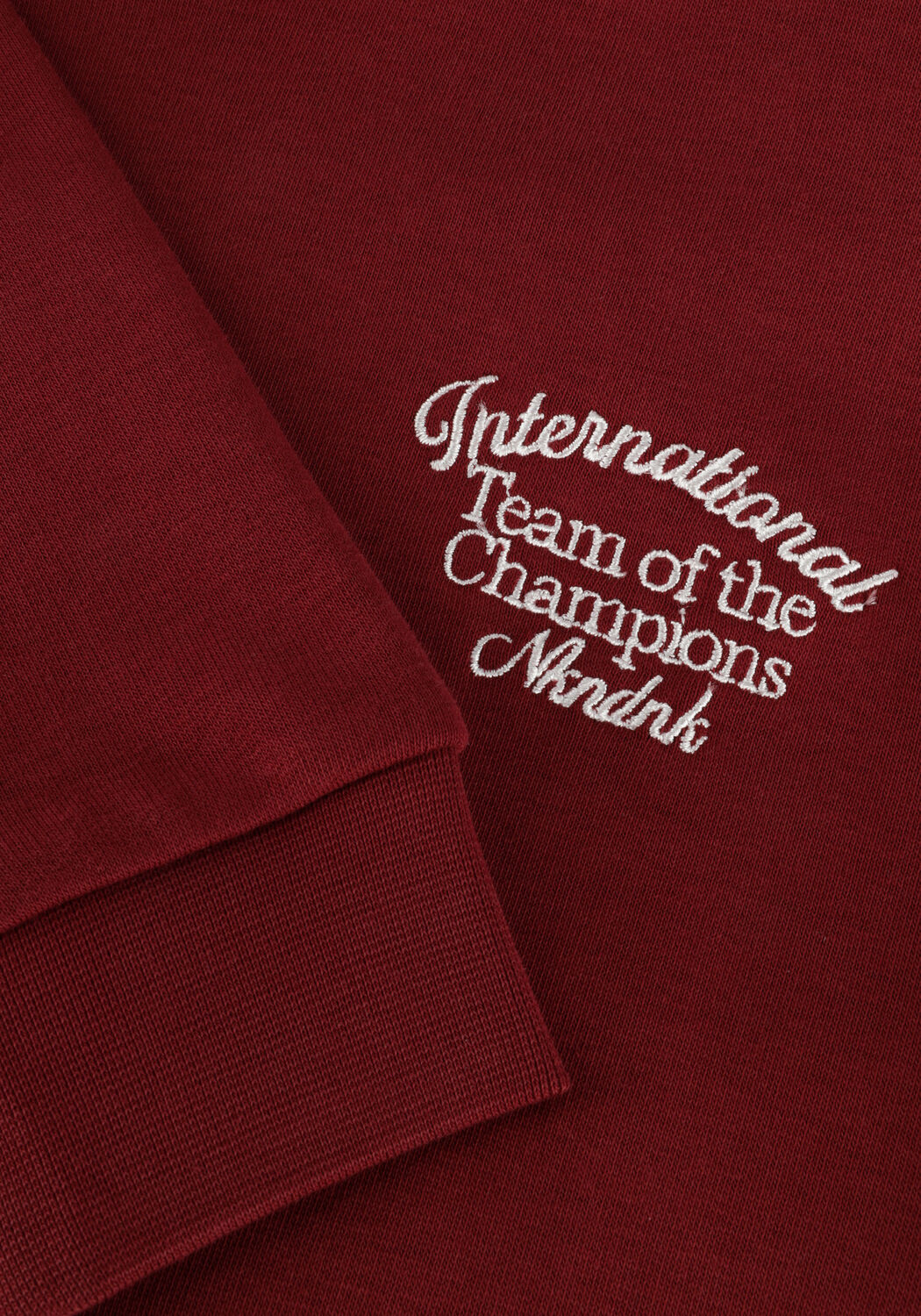 Bordeaux NIK & NIK Sweater CHAMPION SWEATSHIRT - large