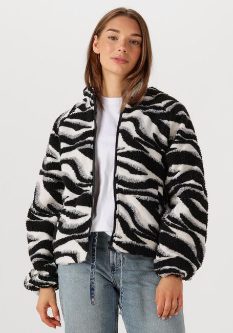 Zwarte ANOTHER LABEL Faux fur jas SARI JACKET L/S - large