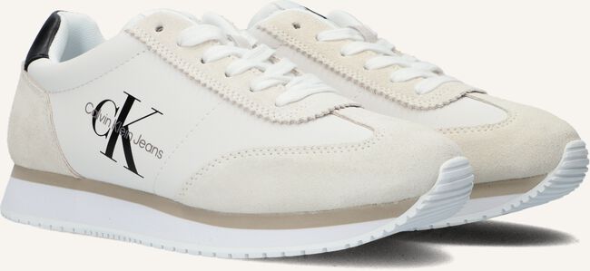 Witte CALVIN KLEIN Lage sneakers RETRO RUNNER 1 Witte CALVIN KLEIN Lage sneakers RETRO RUNNER 1 - large