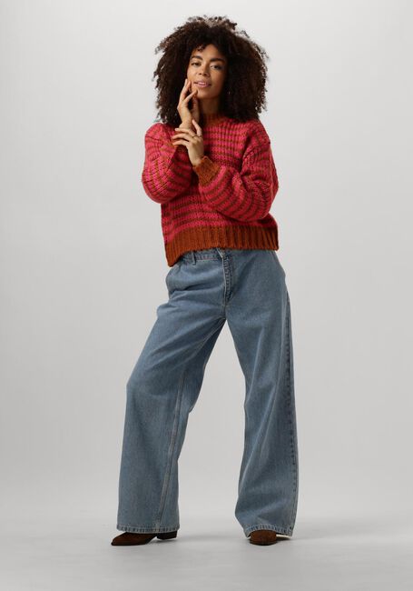 Roze YDENCE Trui KNITTED SWEATER PIPPA - large