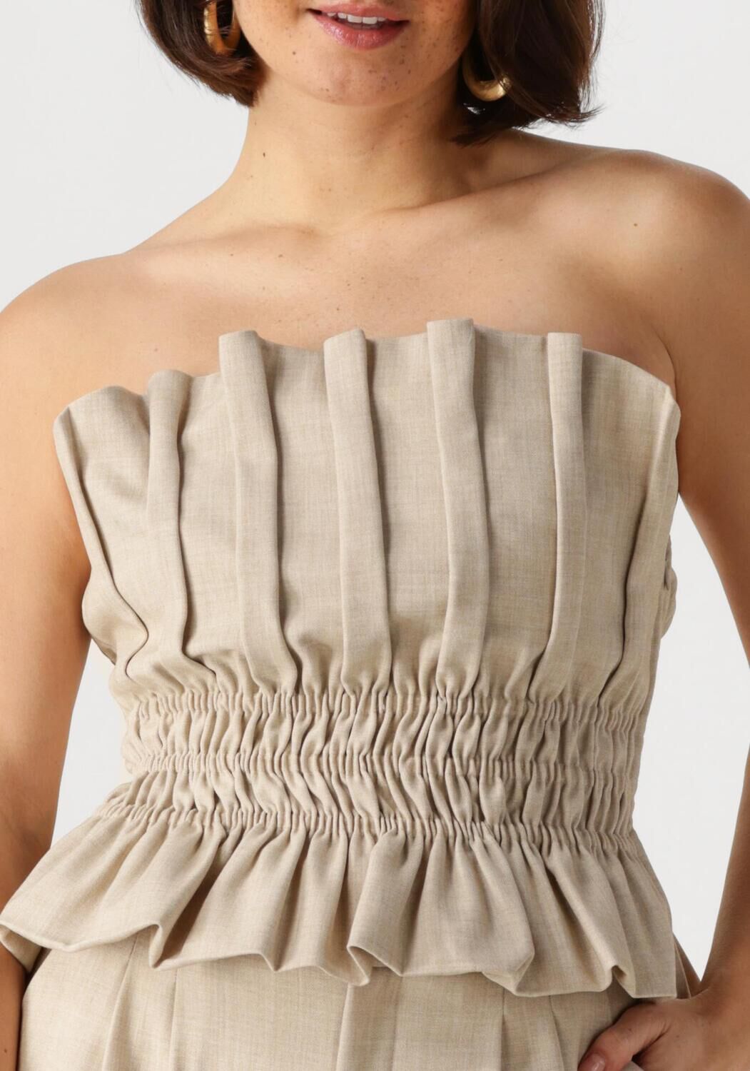 GESTUZ Dames Tops & T-shirts Gzdecy Corset Beige