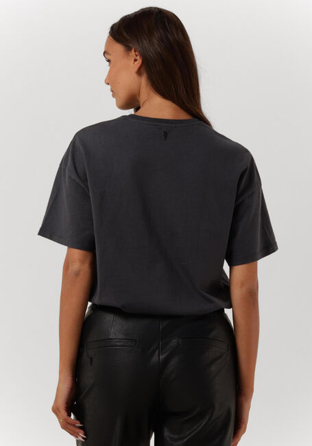 Grijze ALIX THE LABEL T-shirt LADIES KNITTED ALIX T-SHIRT - large