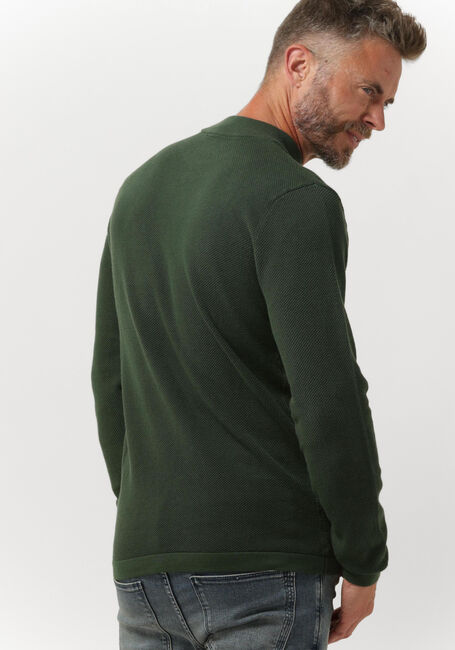 Groene KULTIVATE Trui KN STRUCTURE MOCK - large