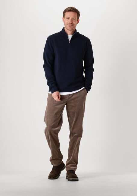 Donkerblauwe THE GOODPEOPLE Trui KAMARK - large