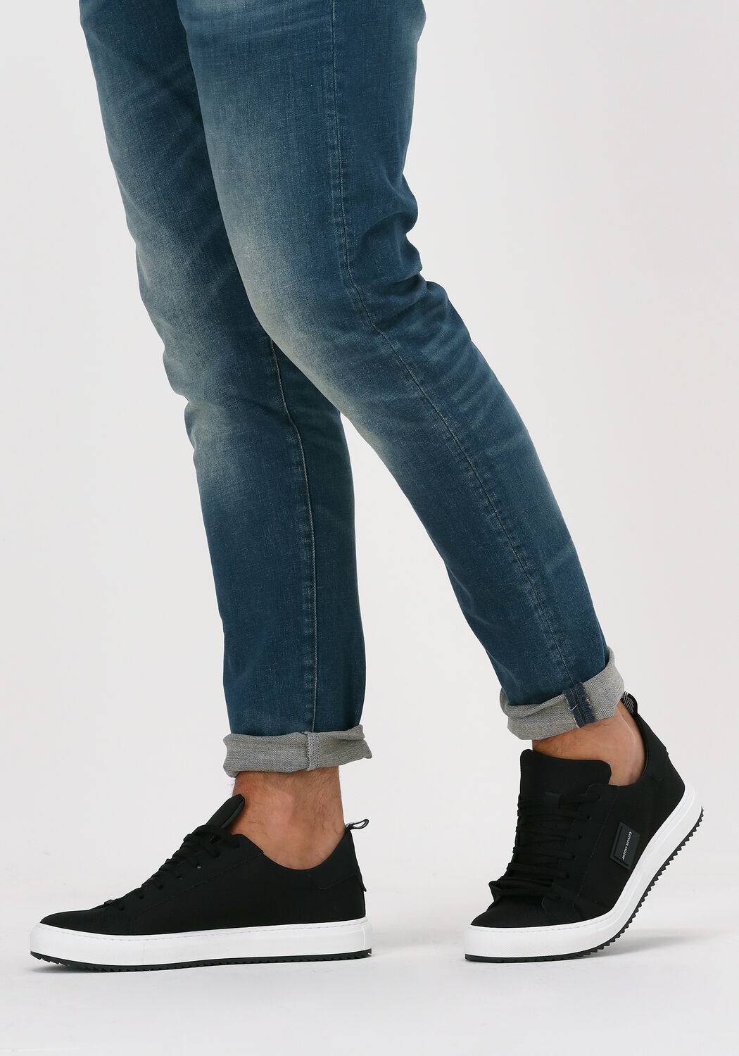 Zwarte ANTONY MORATO Lage sneakers MMFW01418 - large