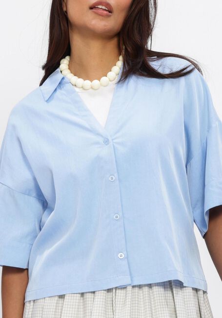 Lichtblauwe MODSTR&Ouml;M Blouses UDDINMD SHIRT - large