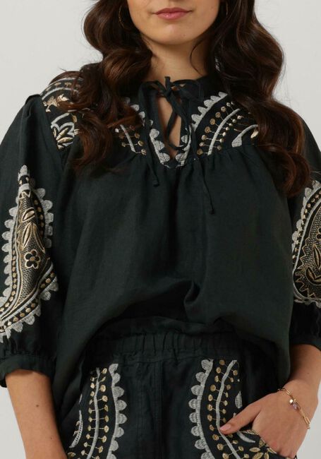 Zwarte GREEK ARCHAIC KORI Blouses 240141 - large