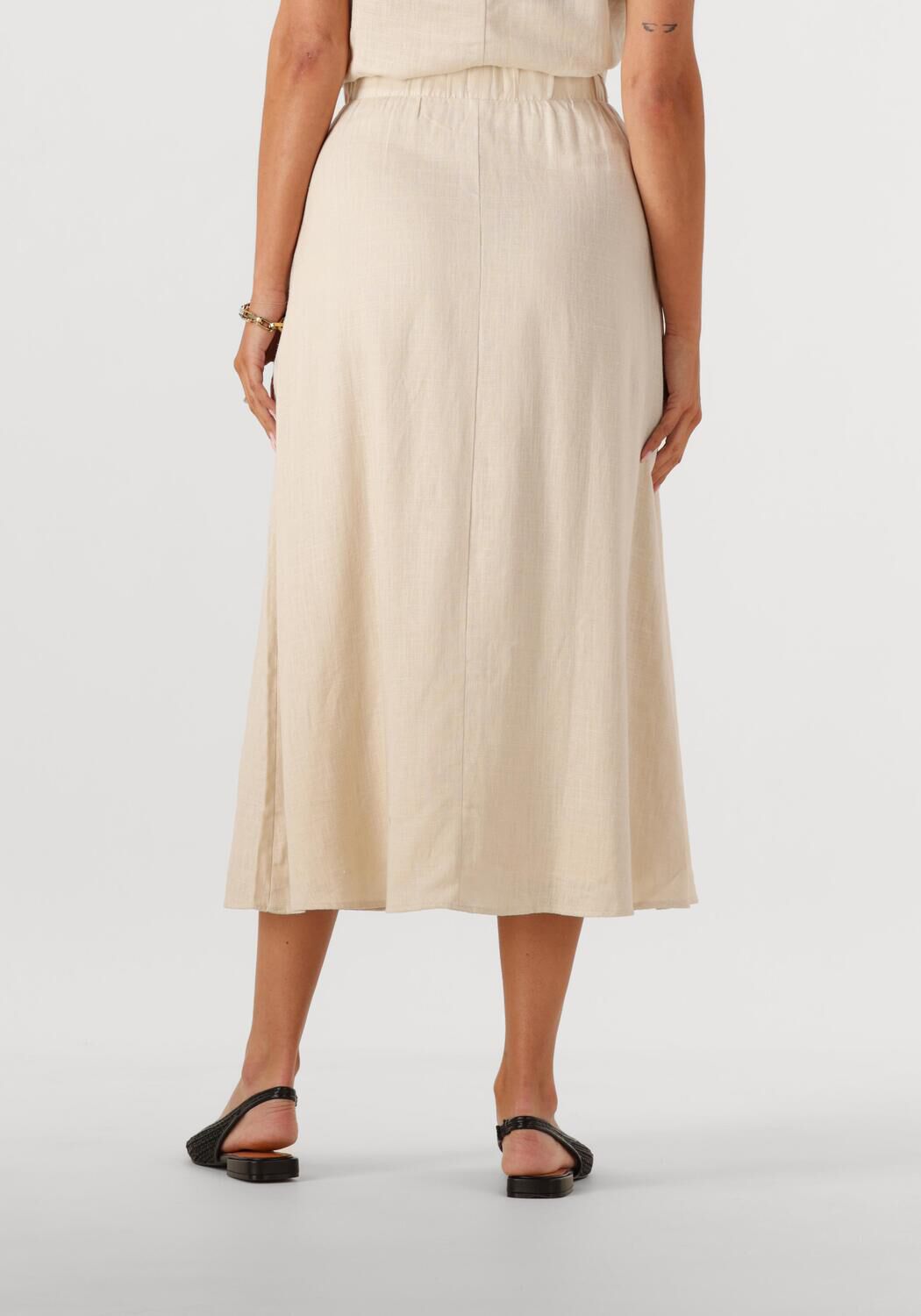 OBJECT Dames Rokken Objaya Hw Midi Skirt 138 Beige