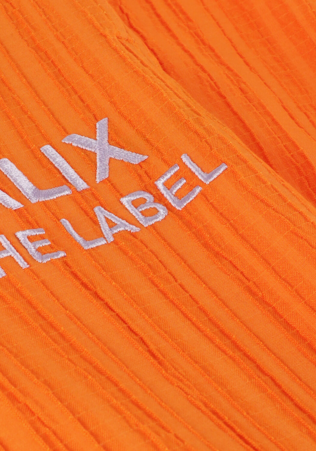 Oranje ALIX THE LABEL Wijde broek LADIES WOVEN KRINKLE PANTS - large