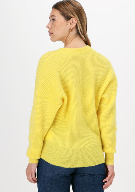 Gele CO'COUTURE Trui LEONA RIB WING KNIT - large