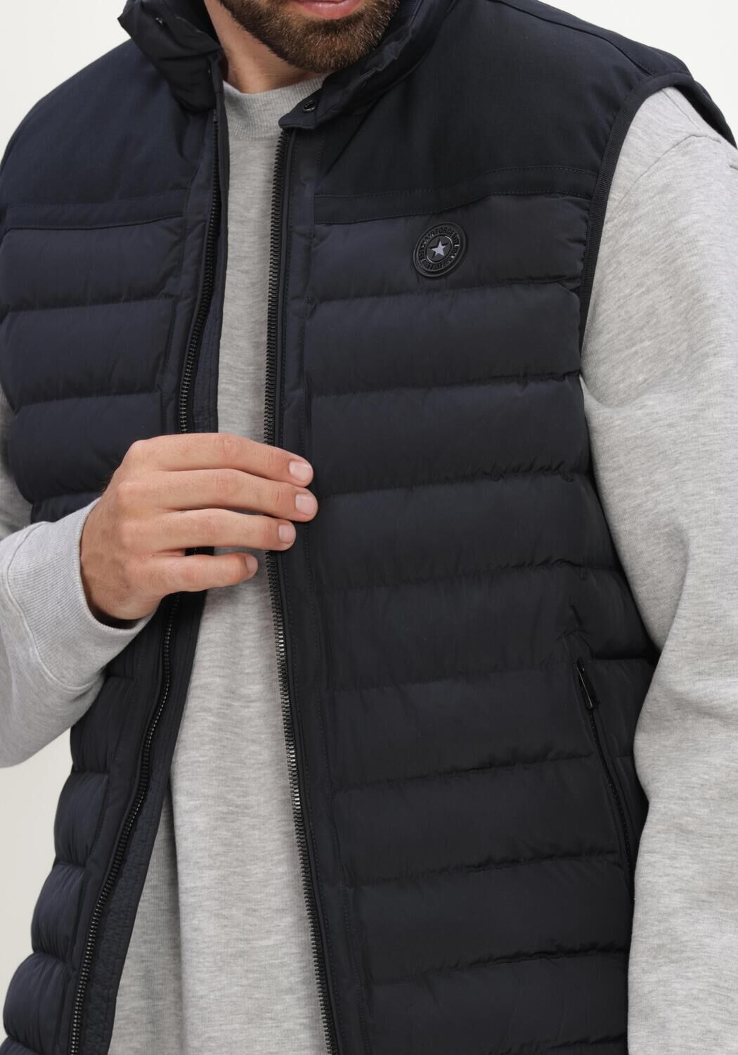 Donkerblauwe AIRFORCE Bodywarmer PADDED BODYWARMER - large