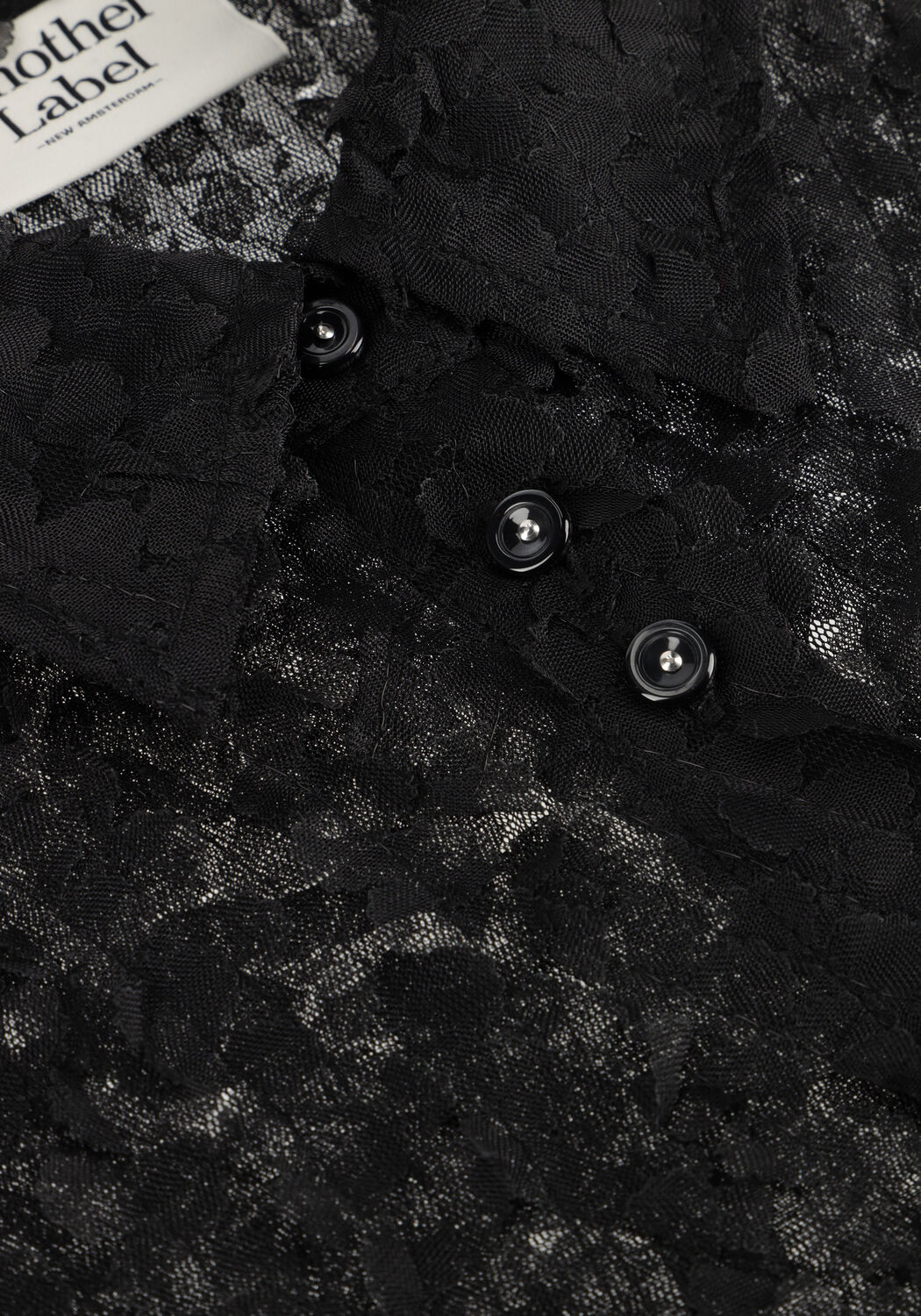 Zwarte ANOTHER LABEL Blouses ALTHEA SHIRT - large