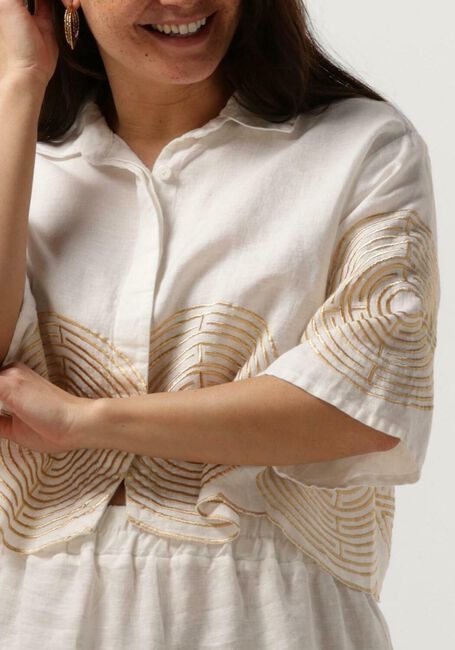 Witte GREEK ARCHAIC KORI Blouses 250021 - large