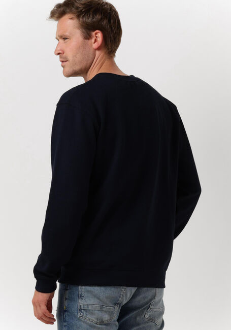 Donkerblauwe SELECTED HOMME Trui SLHRELAXMORELL CREW NECK SWEAT W - large