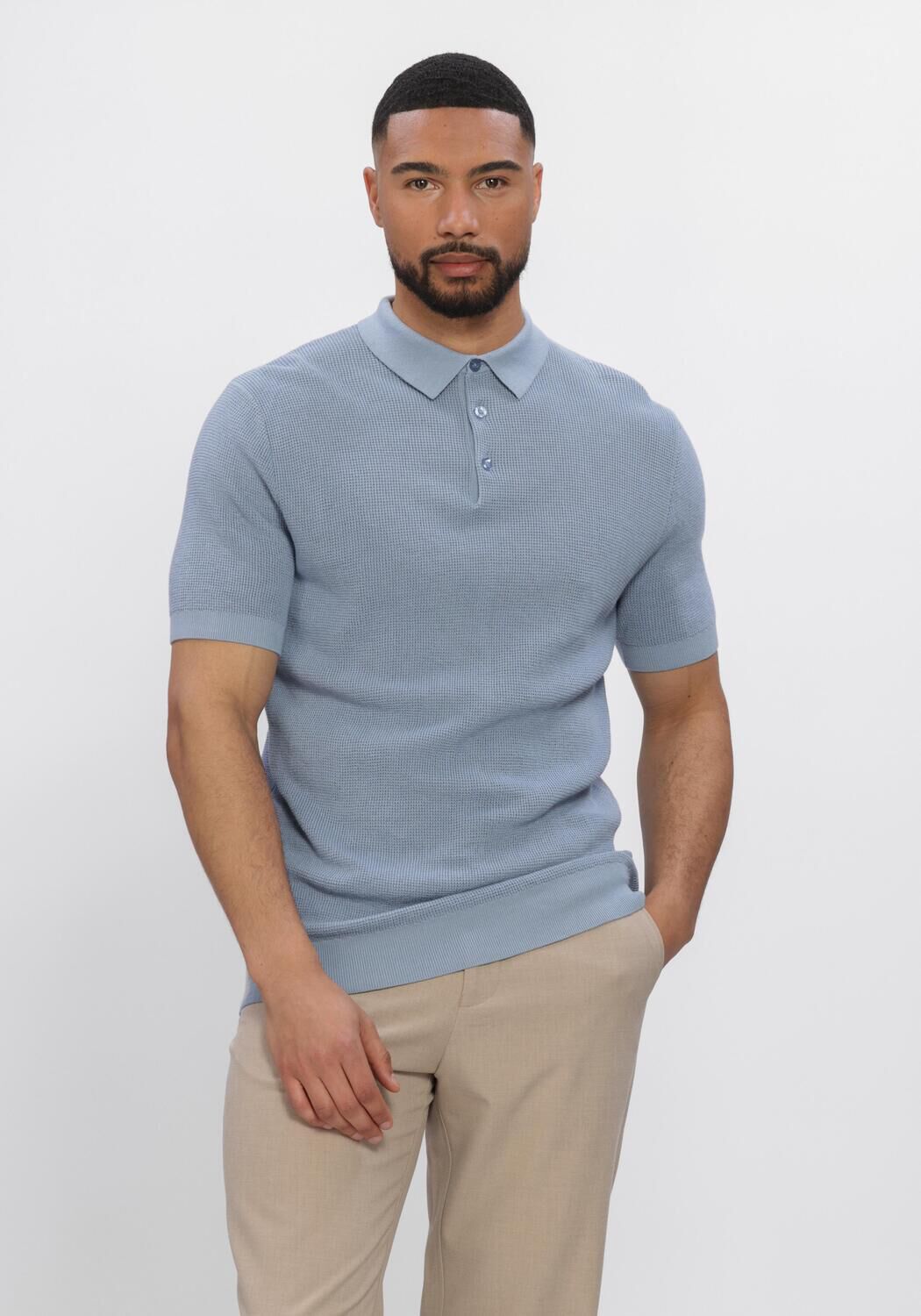 Blauwe SAINT STEVE T-shirt SIETSE - large