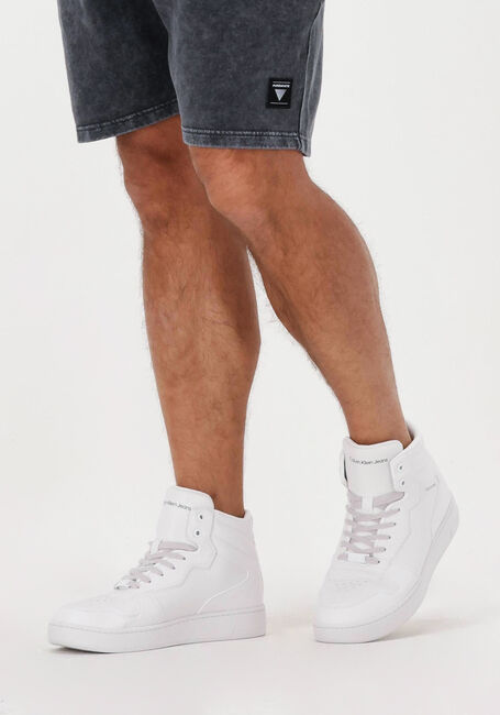 Witte CALVIN KLEIN Hoge sneakers BASKETBALL CUPSOLE MID - large