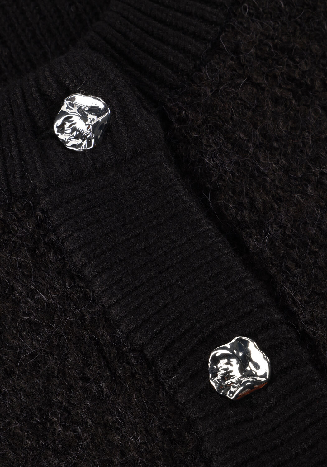 Zwarte MSCH COPENHAGEN Trui MSCHNERIDA KNIT JACKET - large