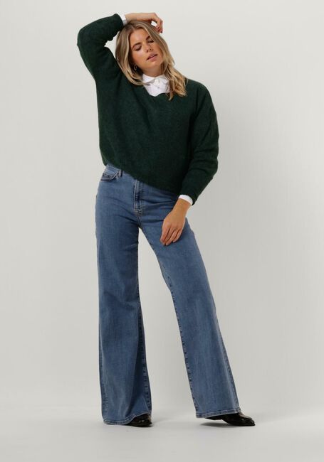 Groene BY-BAR Trui LIV MELANGE PULLOVER Groene BY-BAR Trui LIV MELANGE PULLOVER - large