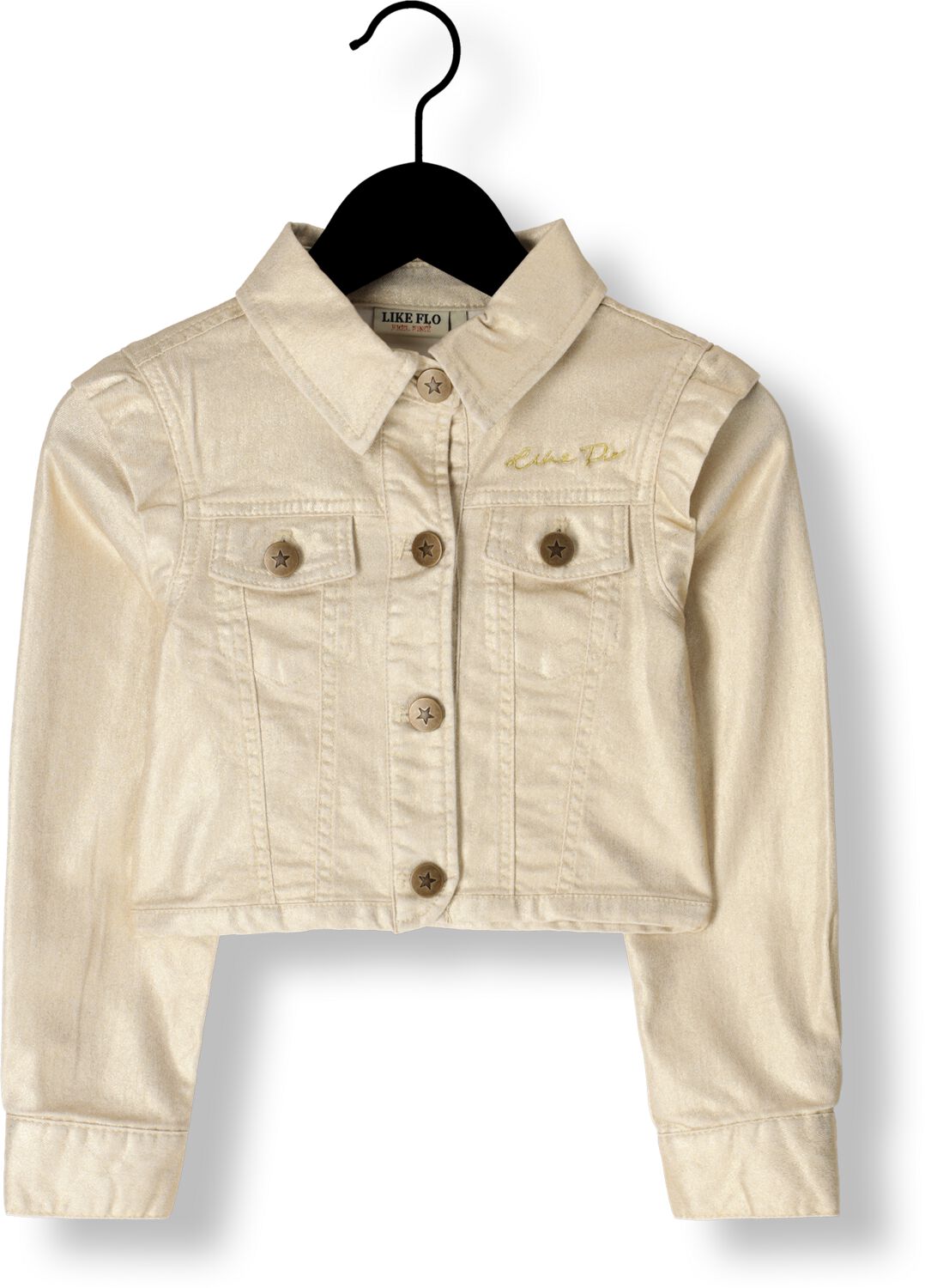 LIKE FLO Meisjes Jassen Flo Denim Jacket Goud