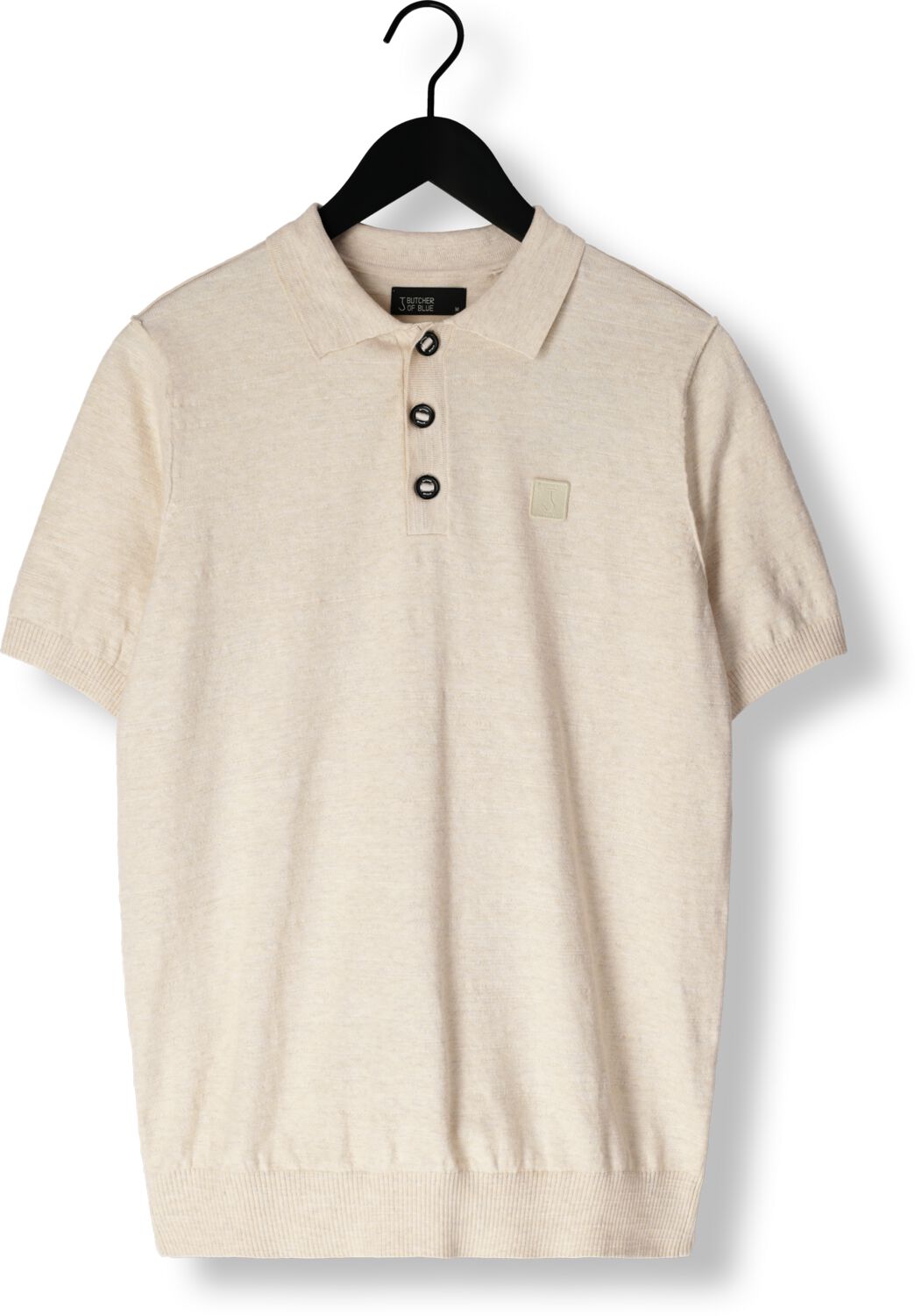 BUTCHER OF BLUE Heren Polo's & T-shirts Lt Clifden Polo L s Beige