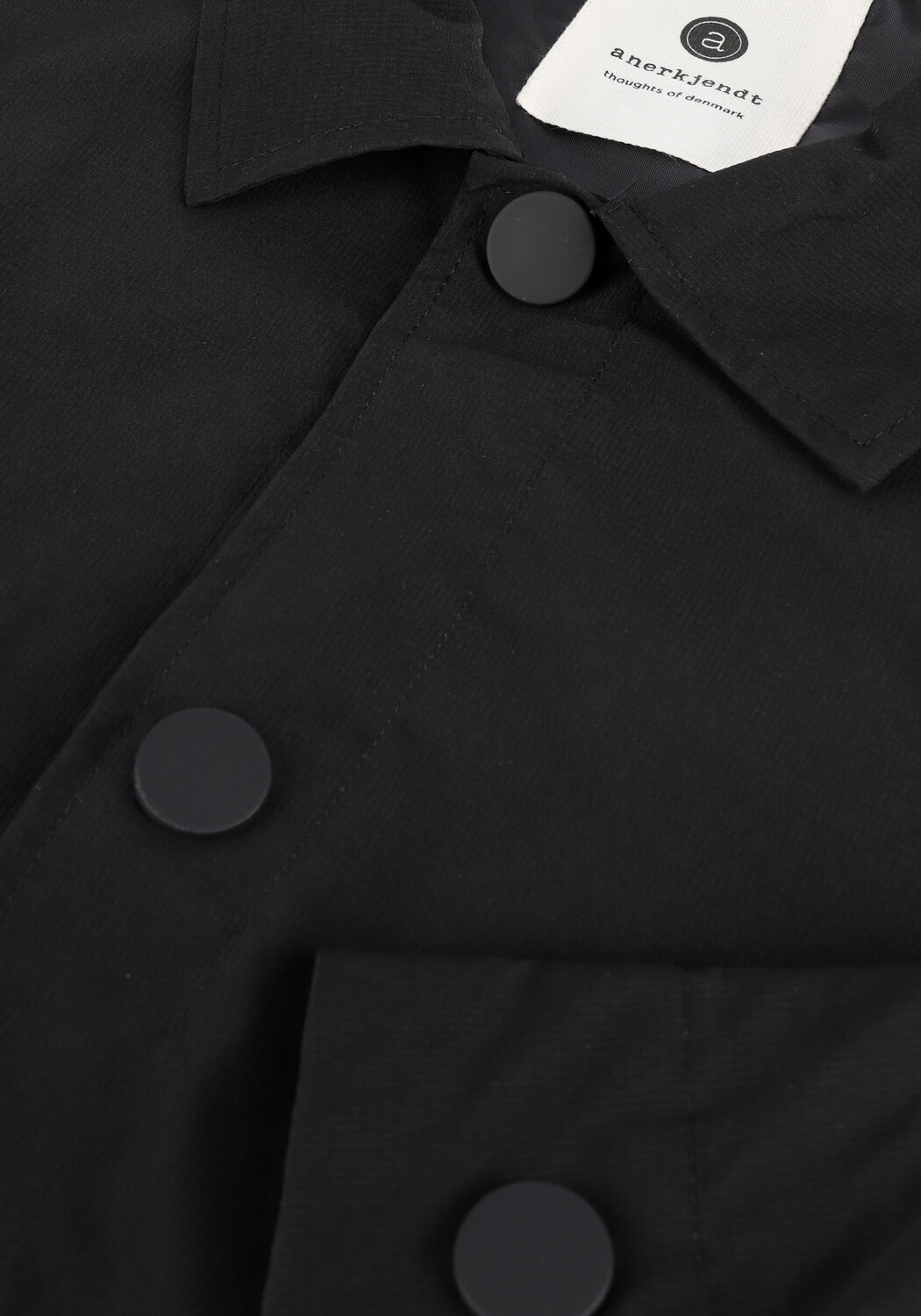 Zwarte ANERKJENDT Jack AKPER NYLON JACKET - large