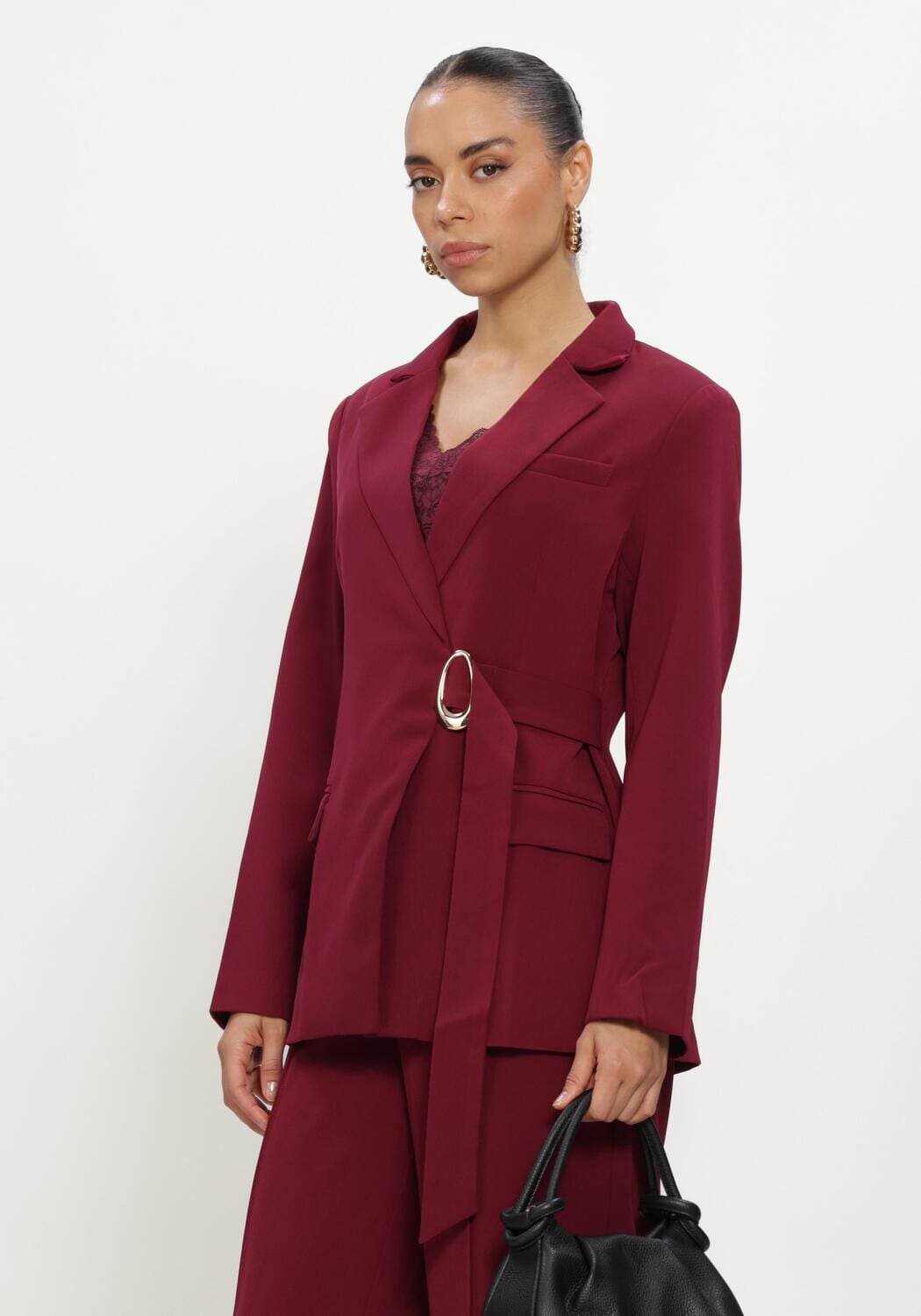 YDENCE Dames Blazers Blazer Shayla Bordeaux