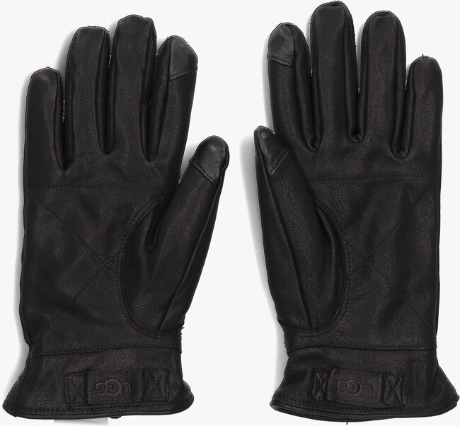 Zwarte UGG Handschoenen POINT LEATHER GLOVE - large