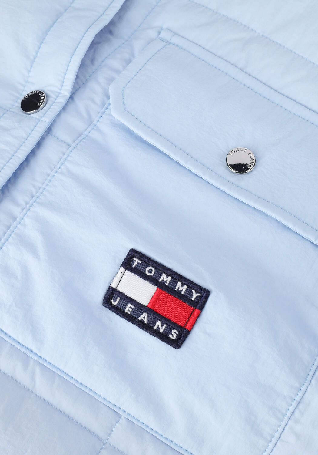 Blauwe TOMMY JEANS Jack TJW LIGHTWEIGHT PADDED SHACKET - large