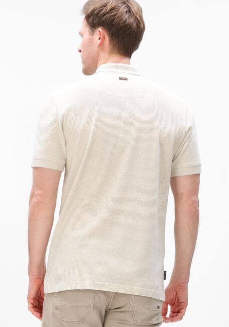 Beige PME LEGEND Polo POPCORN JERSEY - large