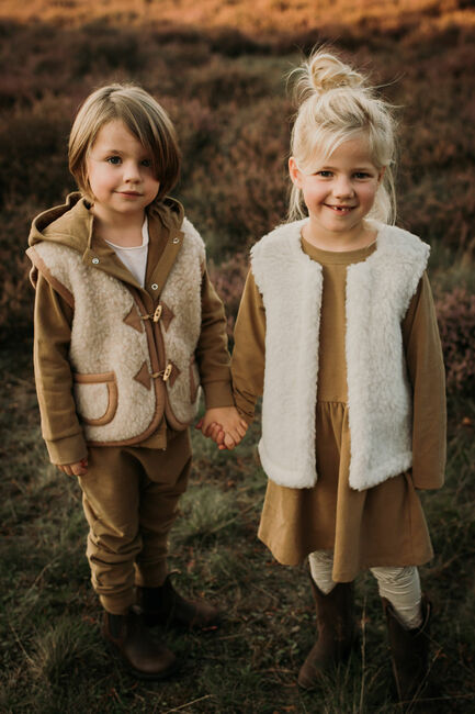 Beige ALWERO Gilet ALWERO BODYWARMERALPHEN JUNIOR - large