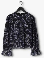 Donkerblauwe FABIENNE CHAPOT Blouse SASSY SEQUIN TOP