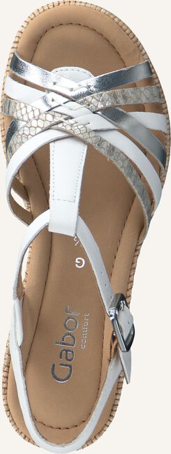 Witte GABOR Platte sandalen 736 Witte GABOR Platte sandalen 736 - large