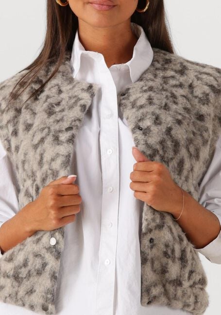 Multi BY-BAR Gilet MAGGIE SLEEVELESS LEO JACKET - large