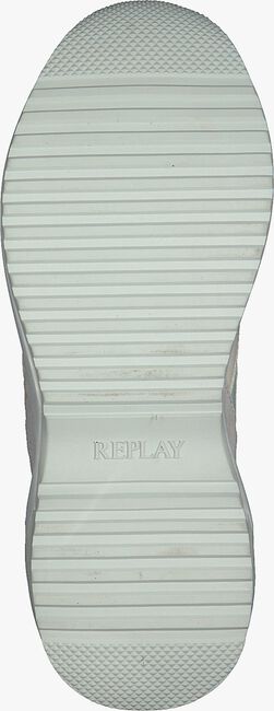 Witte REPLAY Lage sneakers THEME - large