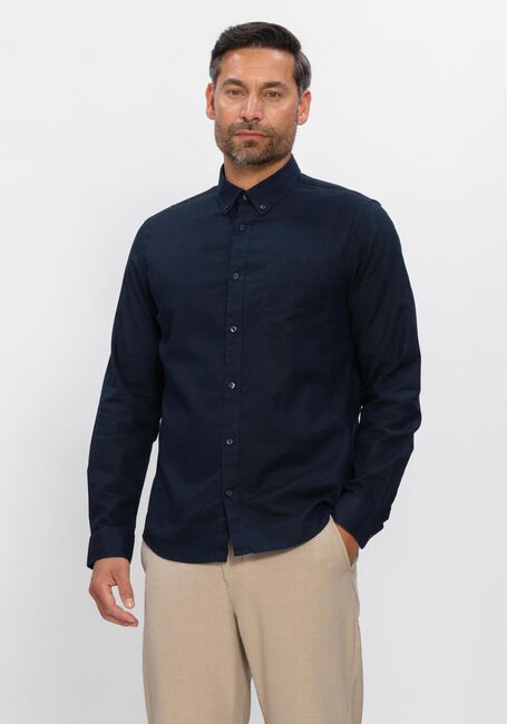 Donkerblauwe MATINIQUE Casual overhemd MATROSTOL BD - large