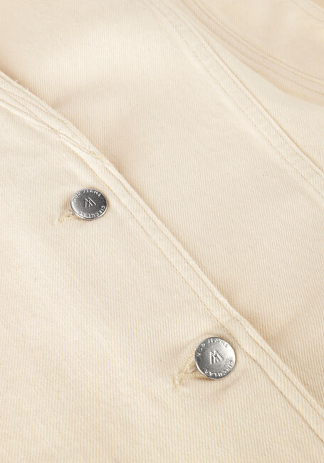 Gebroken wit ANOTHER LABEL Gilet UNNI DENIM VEST Gebroken wit ANOTHER LABEL Gilet UNNI DENIM VEST - large